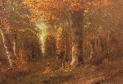 Gustave Courbet Forest in Autumn oil painting reproduction